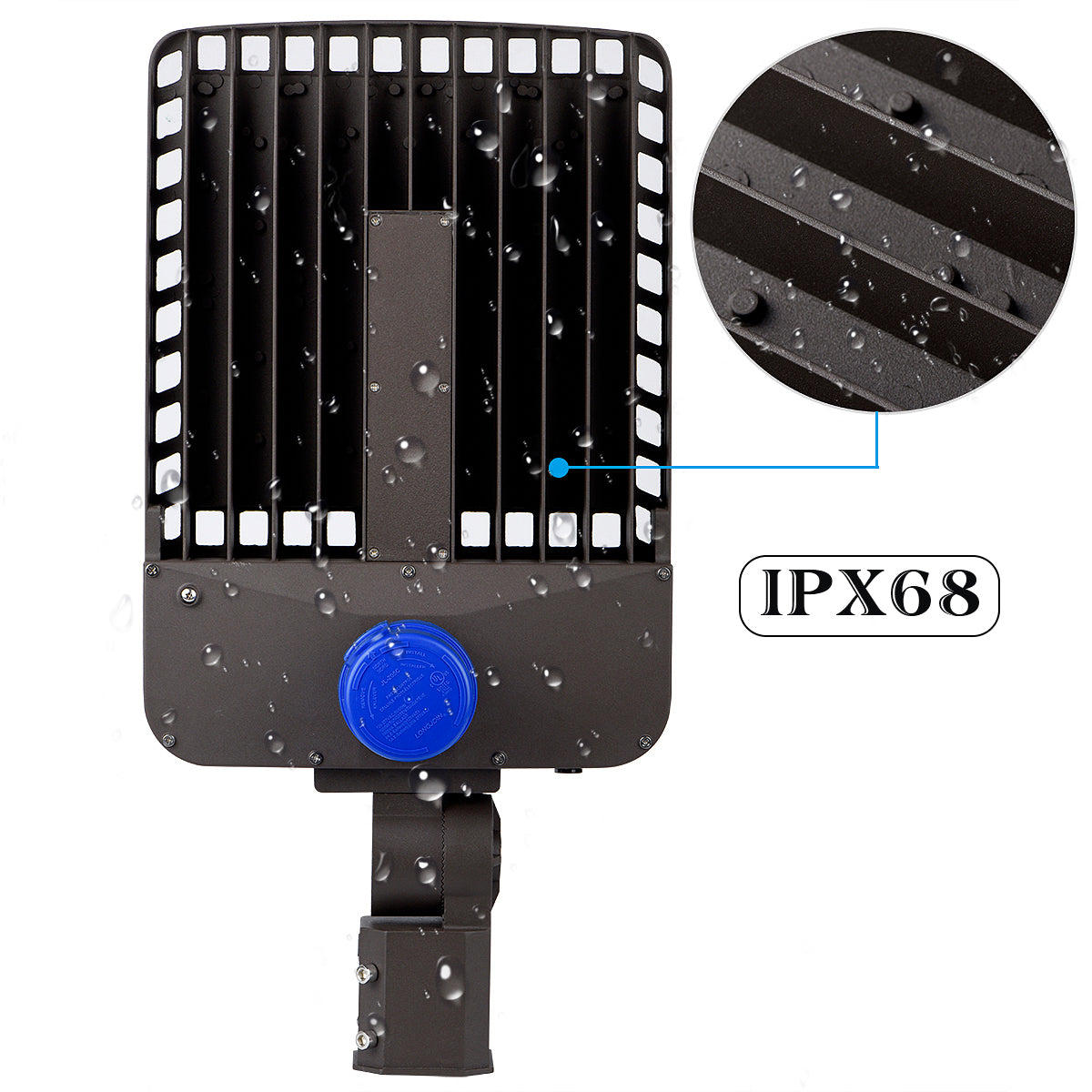 200W LED Shoe Box Light,28000LM 5000K IP65 Waterproof Commercial Shoebox Barn Security Yard,Garage,Street Light-1Pack